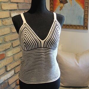 MNG Wang Knit Spagetti Strap Top